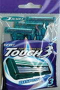 Disposable Triple Blade 3pk Touch3
